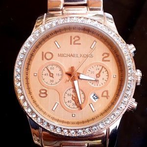 Michael Kors Women's Runway Gold-Tone Watch MK5076